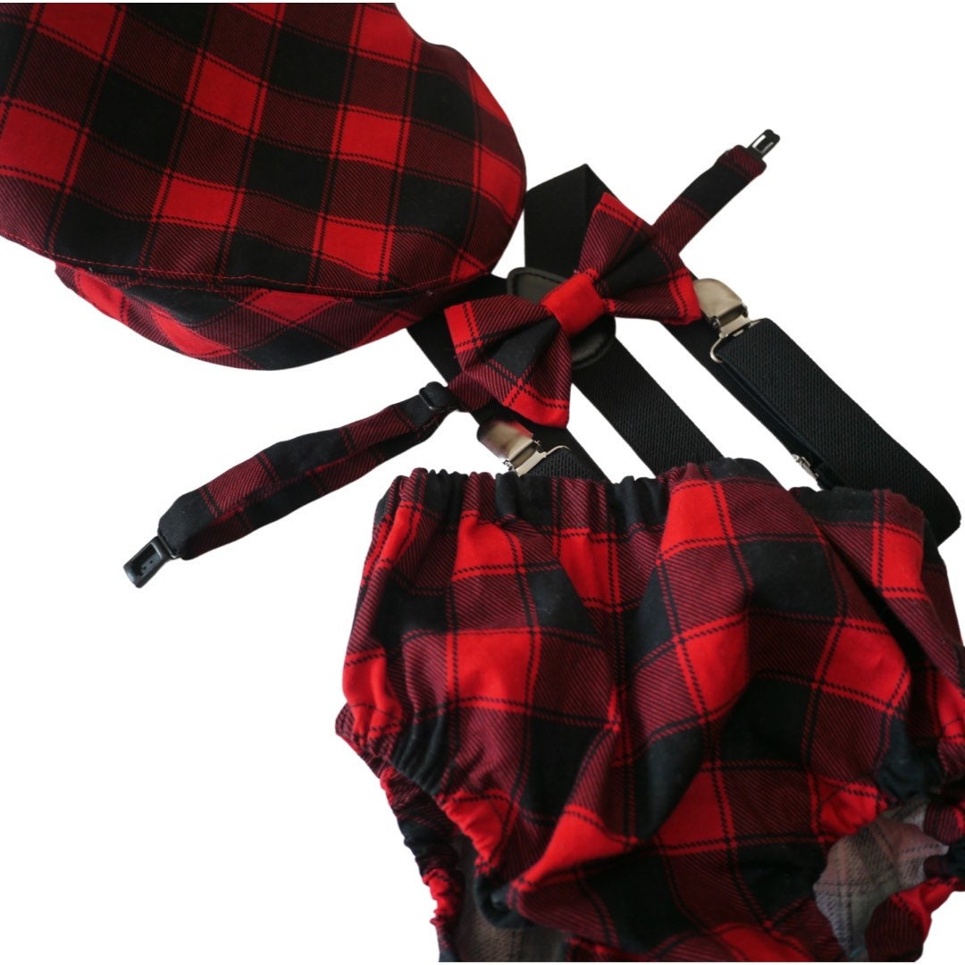 Lumberjack Diaper Cover, Buffalo Plaid First Birthday Outfit, Wild One Cake Smash, First Birthday Boy