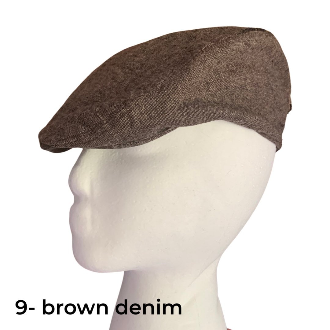 Newsboy Flat cap HAT for Newborn Sitter Toddler baby (driving drivers golf paper boy hat)