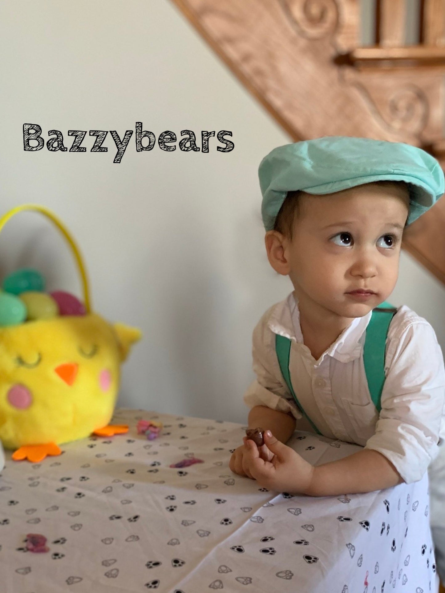 Boys Linen Flat Cap - Newsboy Cap - Baby Cap - Toddler Cap - Plenty of colours!