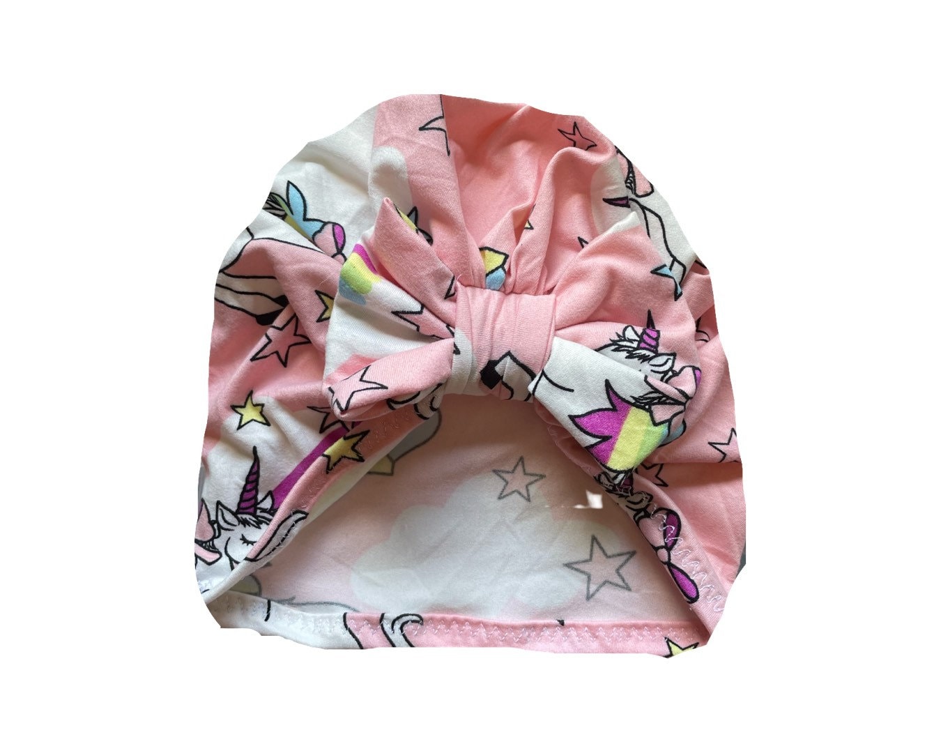 Unicorn Bow Turban Hat – Baby Girl Headwrap