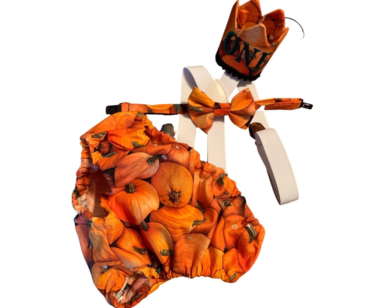 1st Birthday boy cake smash Outfit Bow tie bloomers Suspenders halloween cake smash, boy outfit,bloomers,diaper cover, pumpkin cake smash