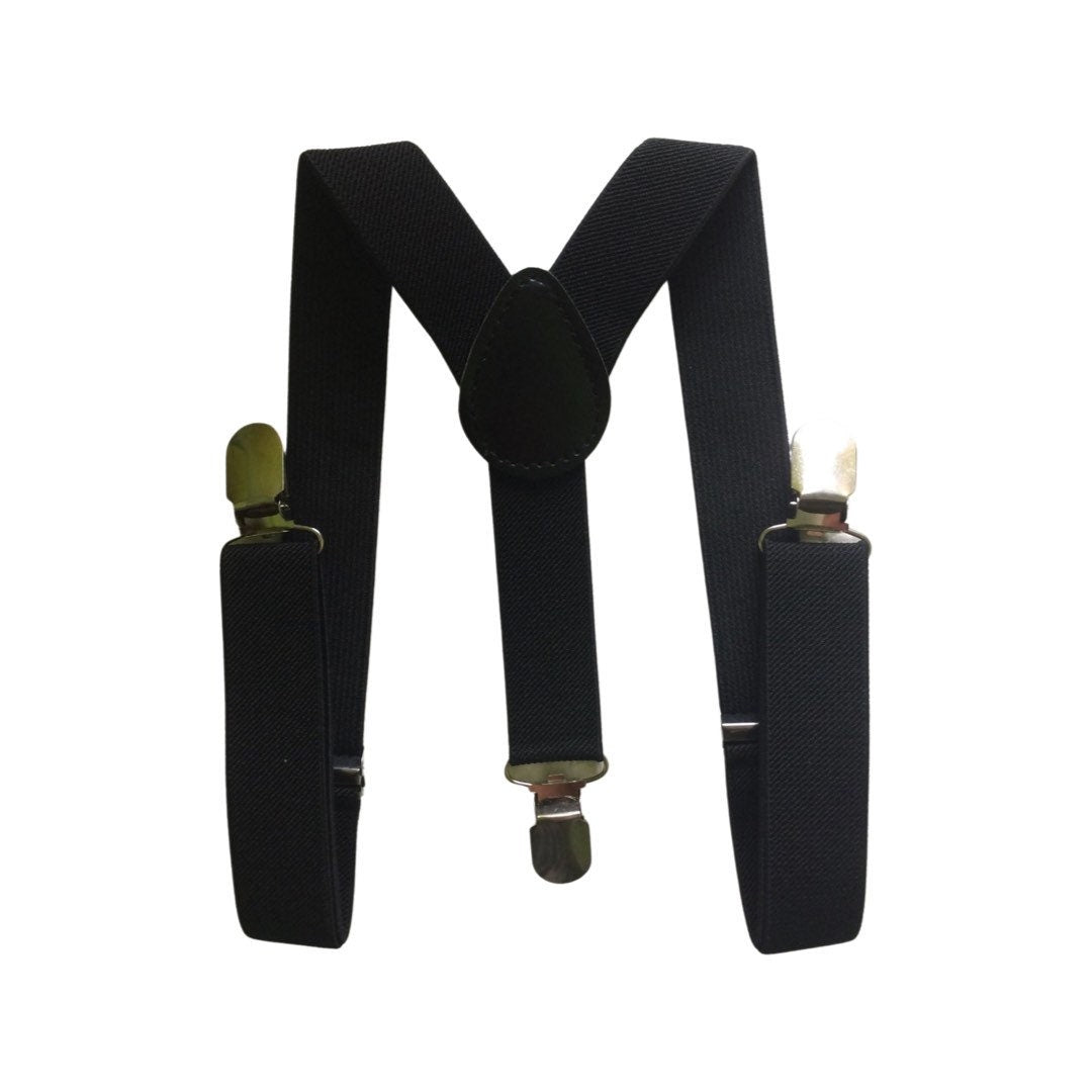 Black suspenders, boy suspenders, baby suspenders, black baby suspenders, holiday suspenders, classic suspenders, classy suspenders