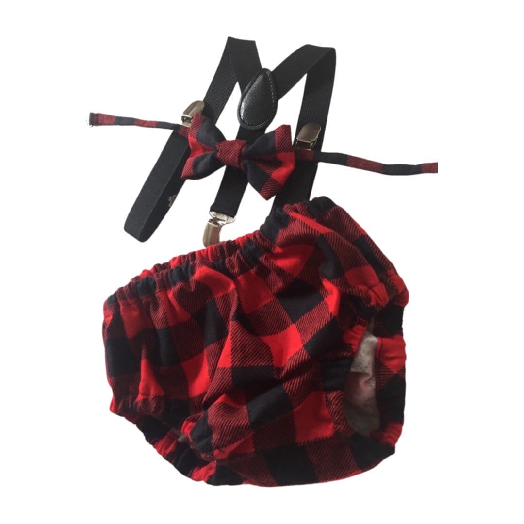 Lumberjack Diaper Cover, Buffalo Plaid First Birthday Outfit, Wild One Cake Smash, First Birthday Boy