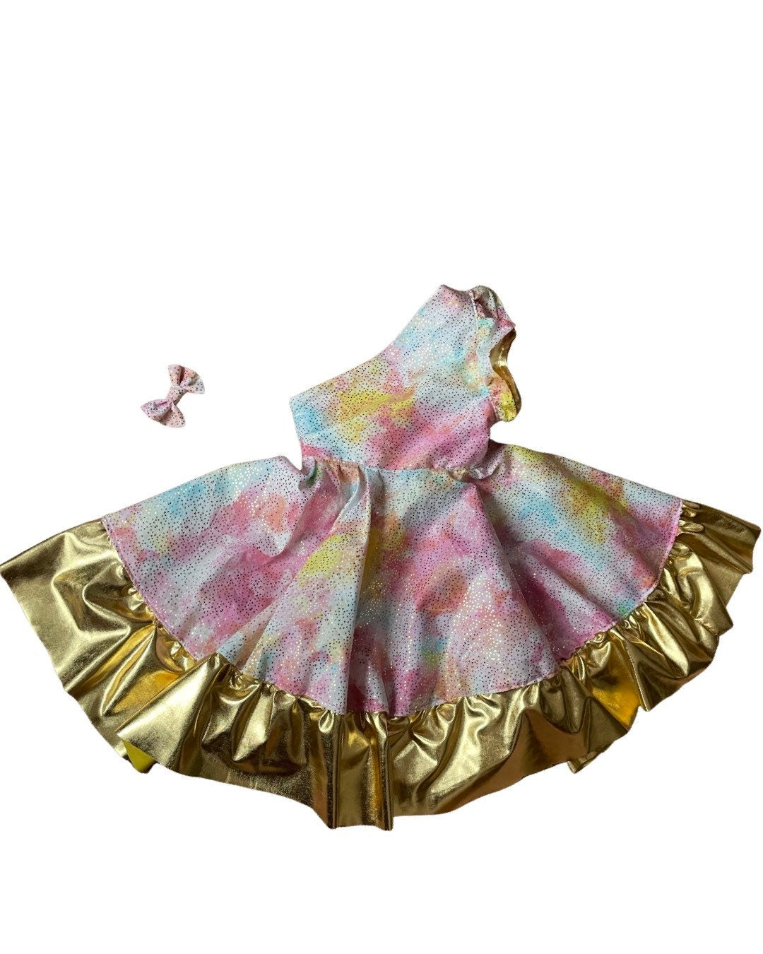 Girls Spring Pink blue Twirl Dress for Baby, Toddler, and Girls