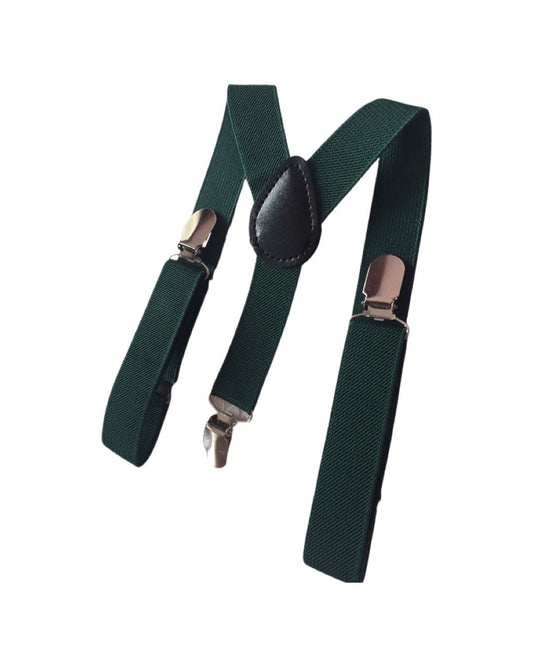 Green suspenders, baby suspenders, christmas suspenders, toddler suspenders, boy suspenders, child suspenders, green baby suspenders, green