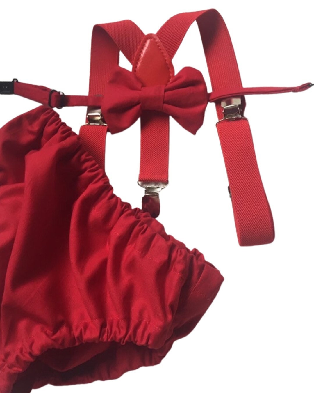 red cake smash outfit boy, red boys bow tie, red bow tie, smash cake outfit boy, red diaper cover bow tie, red baby bow tie, red suspenders