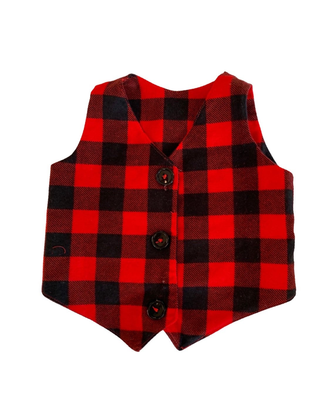Buffalo plaid vest // kids vest // toddler vest // plaid vest // flannel vest // kids vest // flannel kids vest // boys plaid vest