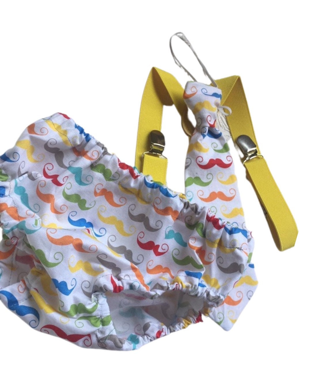 Mr Onederful Cake Smash Boy Outfit, Black Diaper Cover, Bow tie and Suspender, 1st Birthday Boy, Bowtie baby outfit, Bowtie birthday outfit