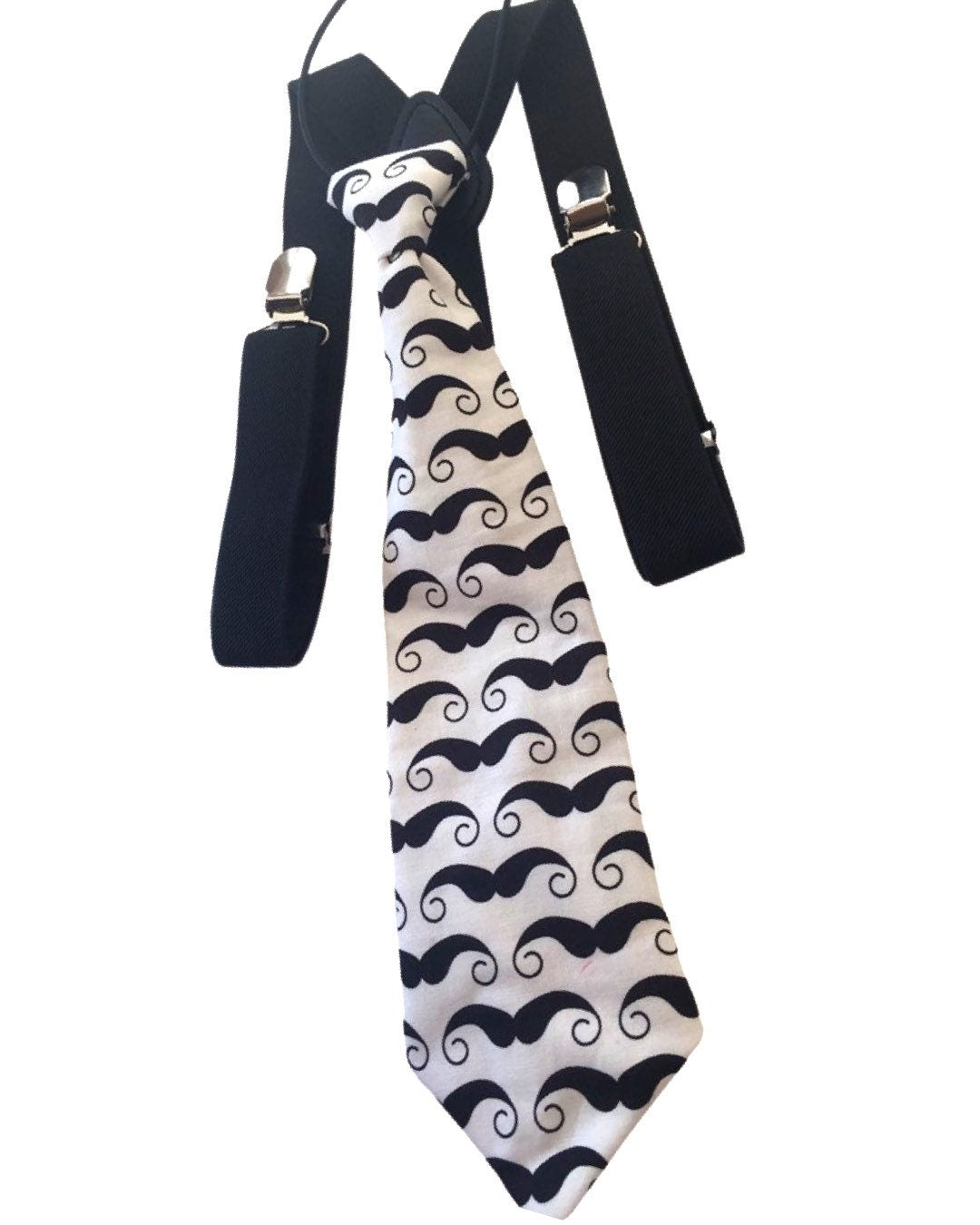 Mustache Tie and Suspenders, Little man 1st birthday set, 1st birthday cake smash outfit, mustache cake smash, mustache tie, boy cake smash,