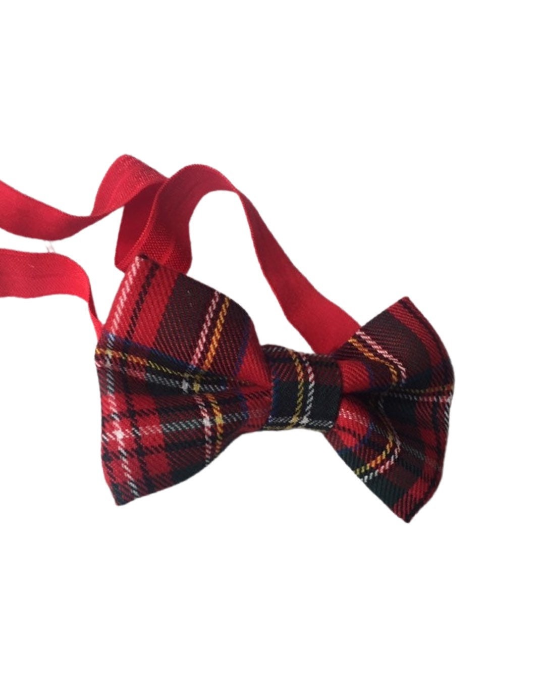 Ted tartan bow, red hair bow, red glitter bow, tartan bow , gold hair bow, girls hair accessories, baby bow , christmas bow,