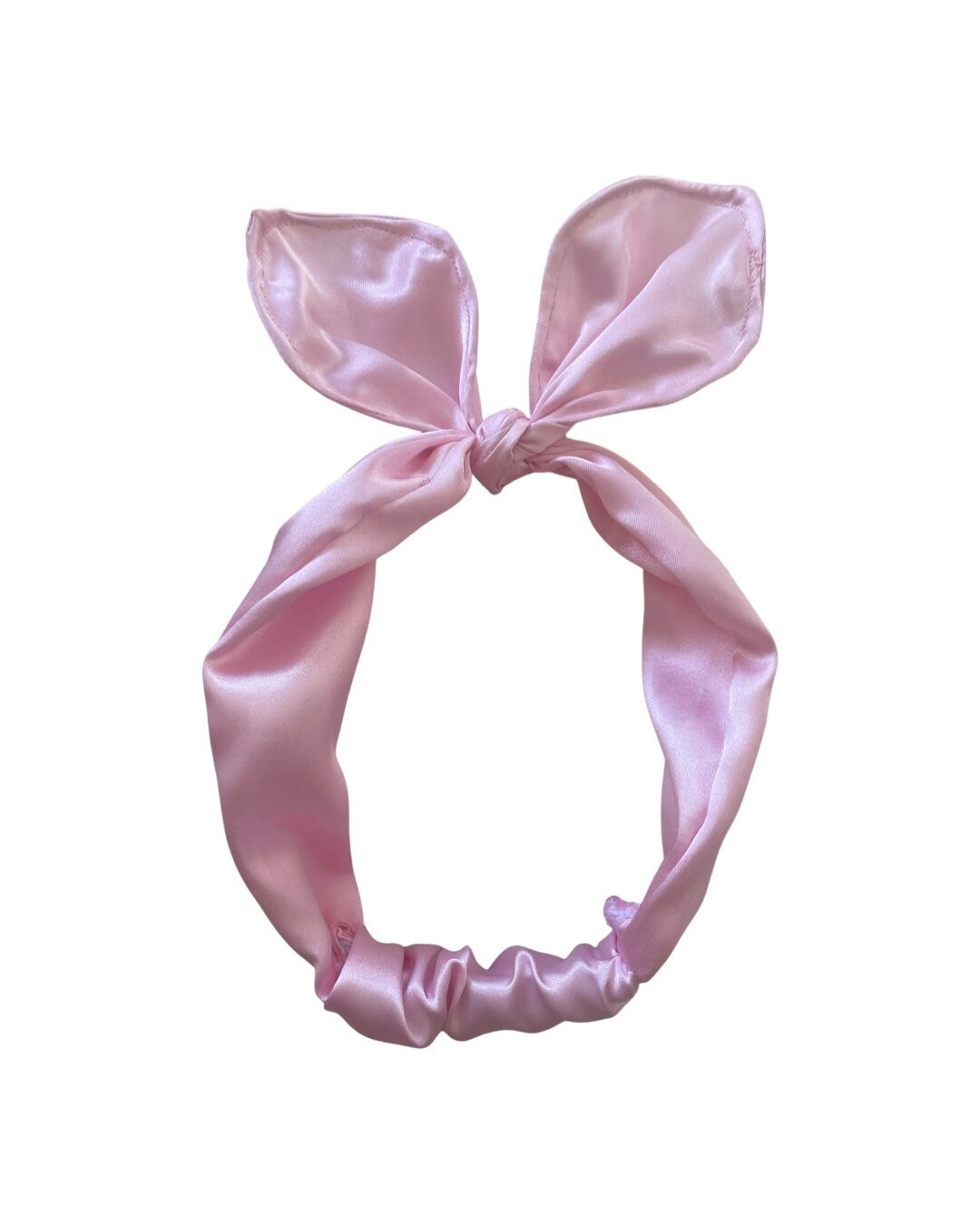 bunny ears headband, baby headband, flower headband, pink hair bow, photo shoot prop, easter headband, bunny hairband, pink floral bow