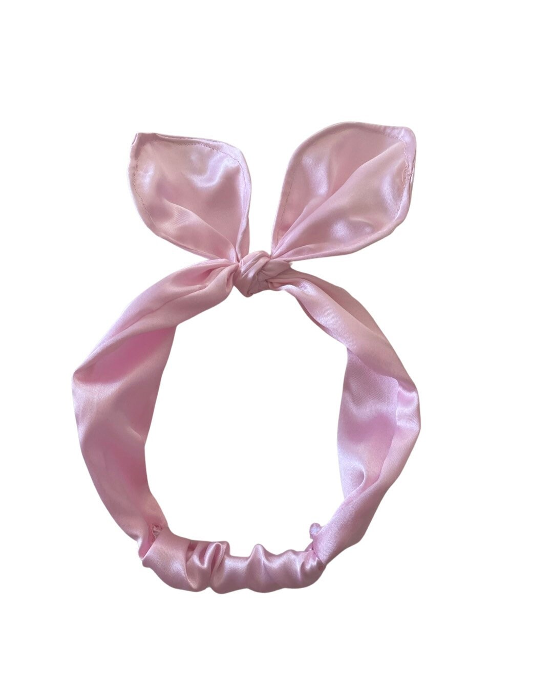 bunny ears headband, baby headband, flower headband, pink hair bow, photo shoot prop, easter headband, bunny hairband, pink floral bow