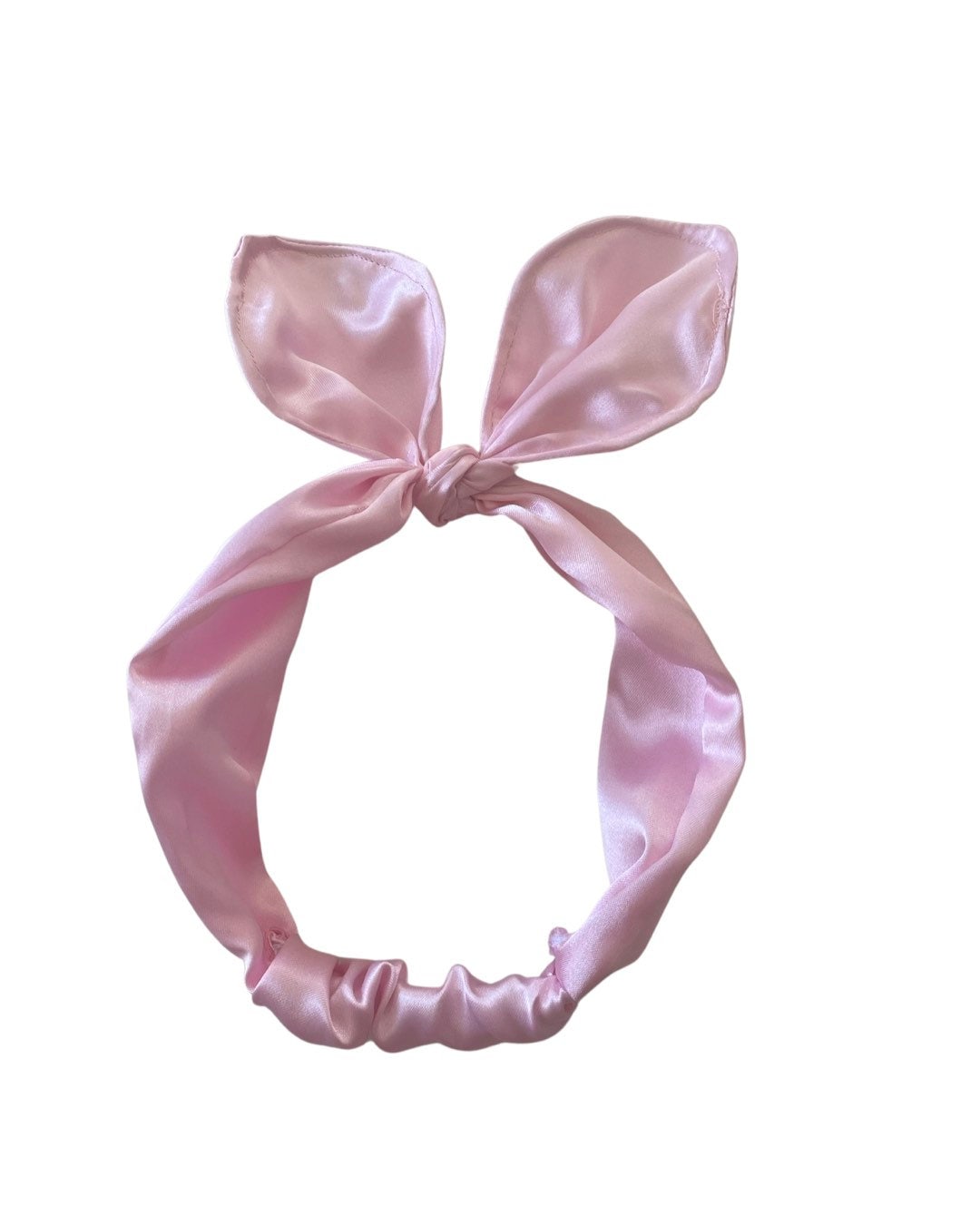 bunny ears headband, baby headband, flower headband, pink hair bow, photo shoot prop, easter headband, bunny hairband, pink floral bow