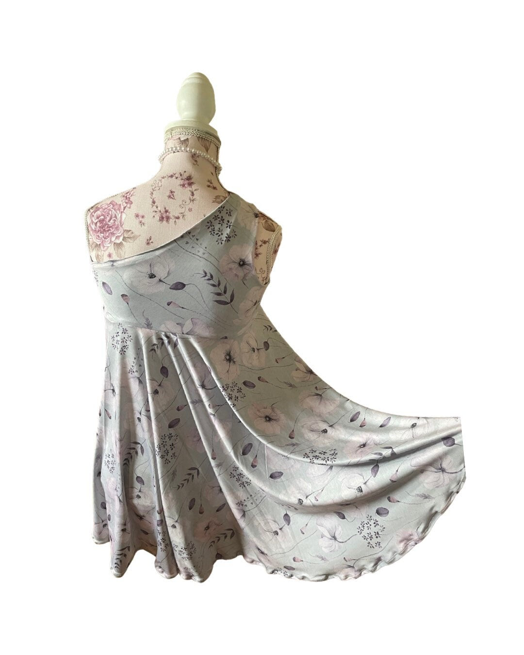 Blue floral Girl Dress, one shoulder, photoshoot Dress, Pink Baby Dress,Pink Suade Dress, Pink Princess Birthday Dress,Pageant girl dress