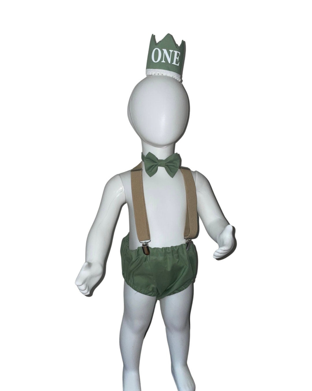 Customized bloomer cake smash outfit boy, 1st birthday outfit boy, cake smash boy olive, 1st birthday hat baby sage, smash cake boy, olive