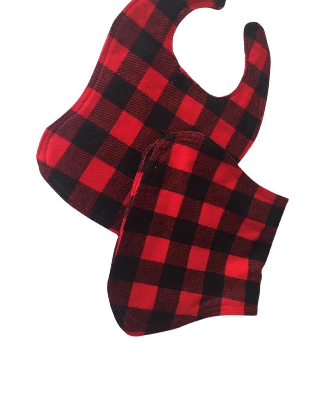 Baby Shower Gift | Burp Cloths Boy Girl| Buffalo Burp Cloths | Bibs and Burp Cloths | Plaid Burp Cloths | New Baby Gift | Monogram bib
