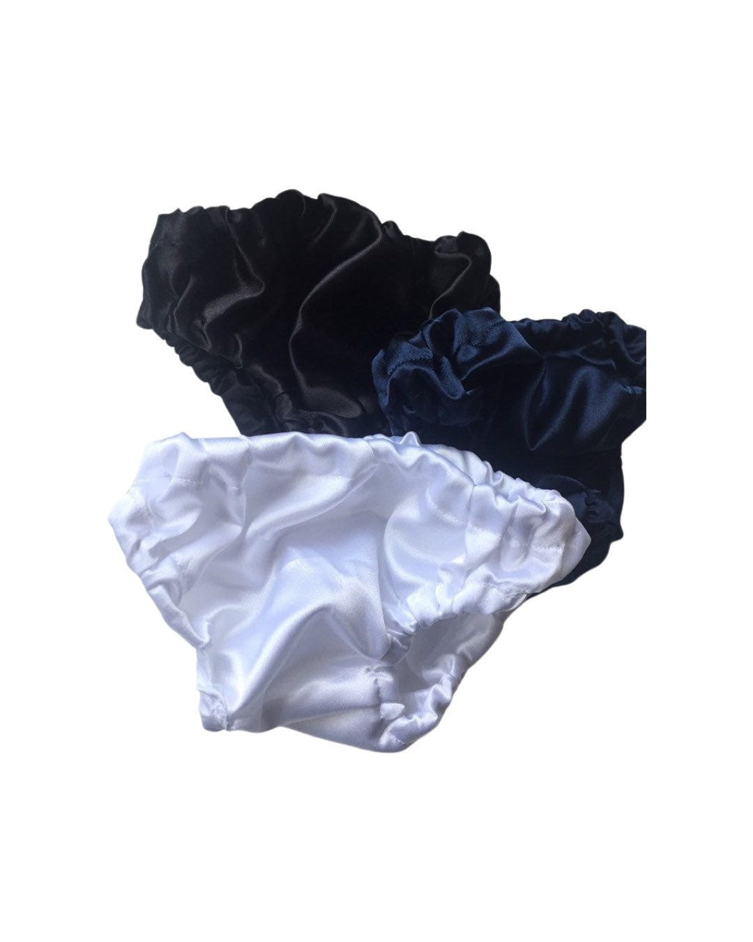 Baby girl bloomers SET OF 3, satin bloomers, baby bloomers - satin fabric - satin diaper cover- plain diaper cover - satin bottoms