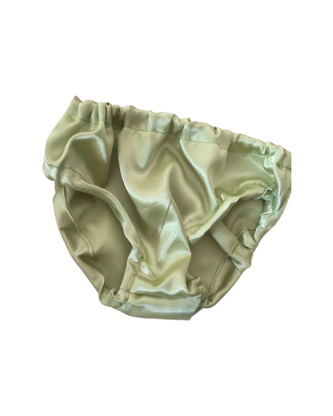 Infant Bloomers - green Bloomers - Diaper Cover - green Diaper Cover - Nappy Cover - Baby Shower - Baby Girl Gift - green bloomer - satin