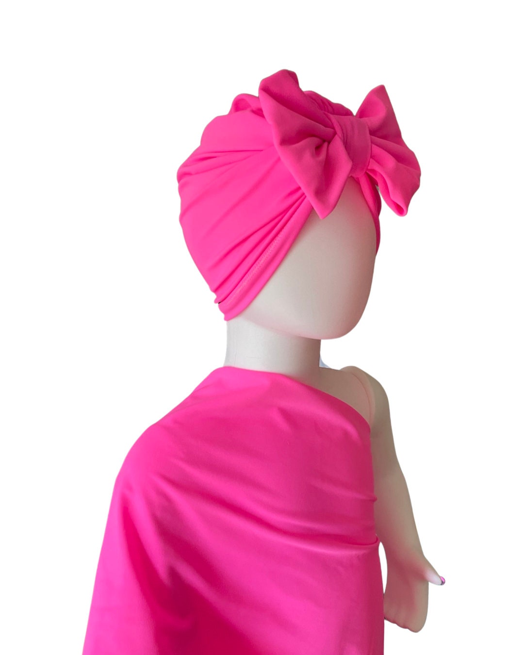 SWIM baby turban, cute bow turban, baby headwrap for swimming, bow turban, newborn turban, swimsuit hat, baby gift, choose your colour