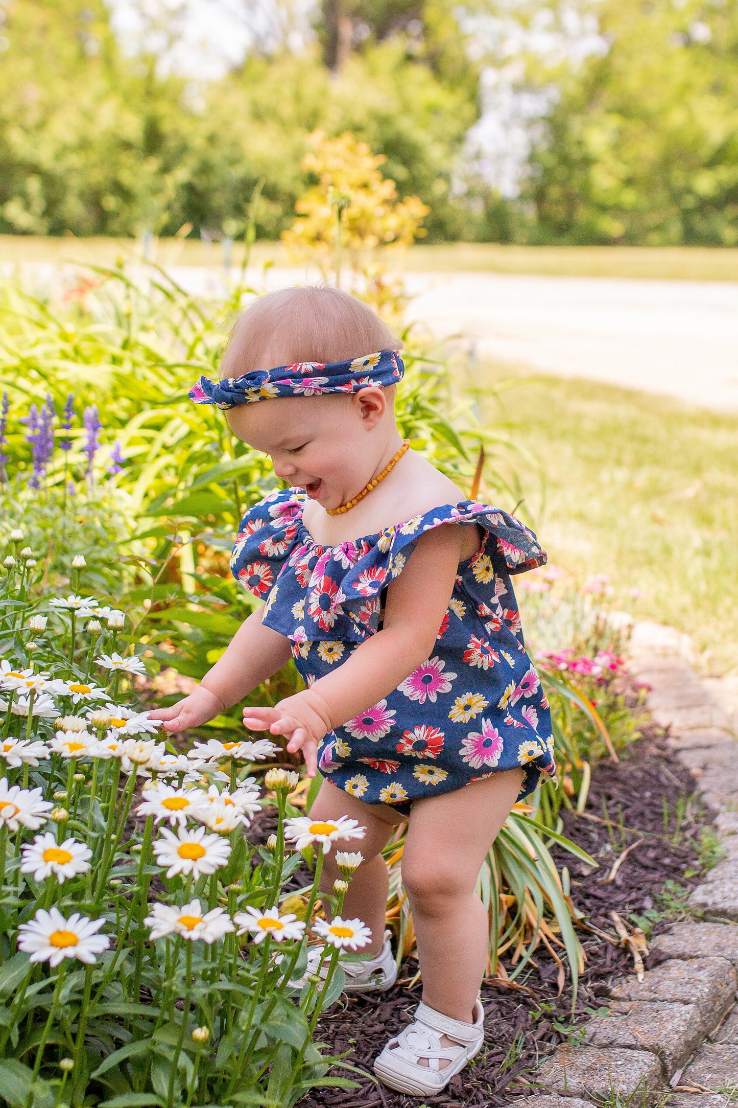 Girls Boho Elegant Floral Lace Dress or Romper in Cream | Bow Tie | Flower Girl | Birthday | Cake Smash | Special Occassion | Baptism Outfit