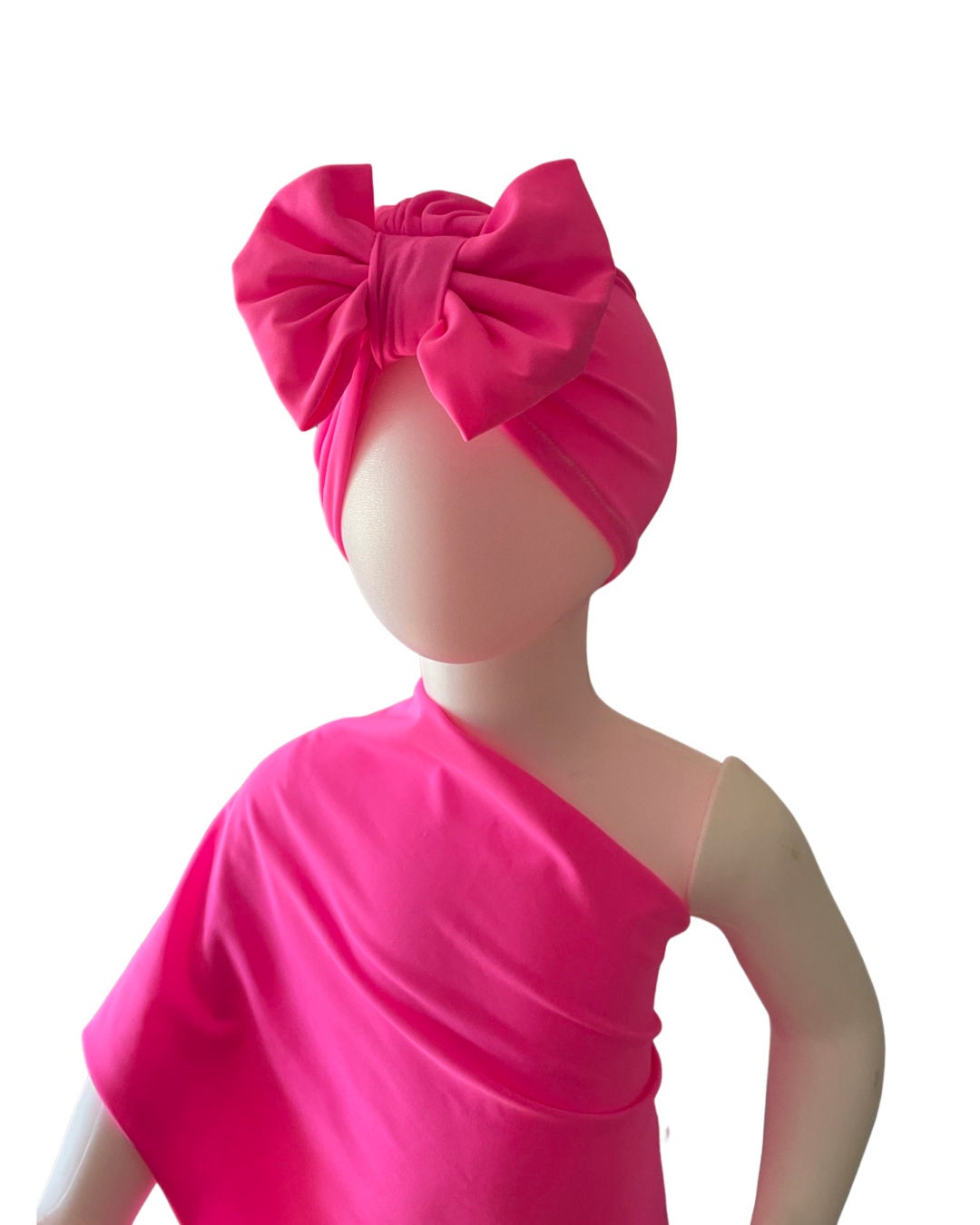 SWIM baby turban, cute bow turban, baby headwrap for swimming, bow turban, newborn turban, swimsuit hat, baby gift, choose your colour
