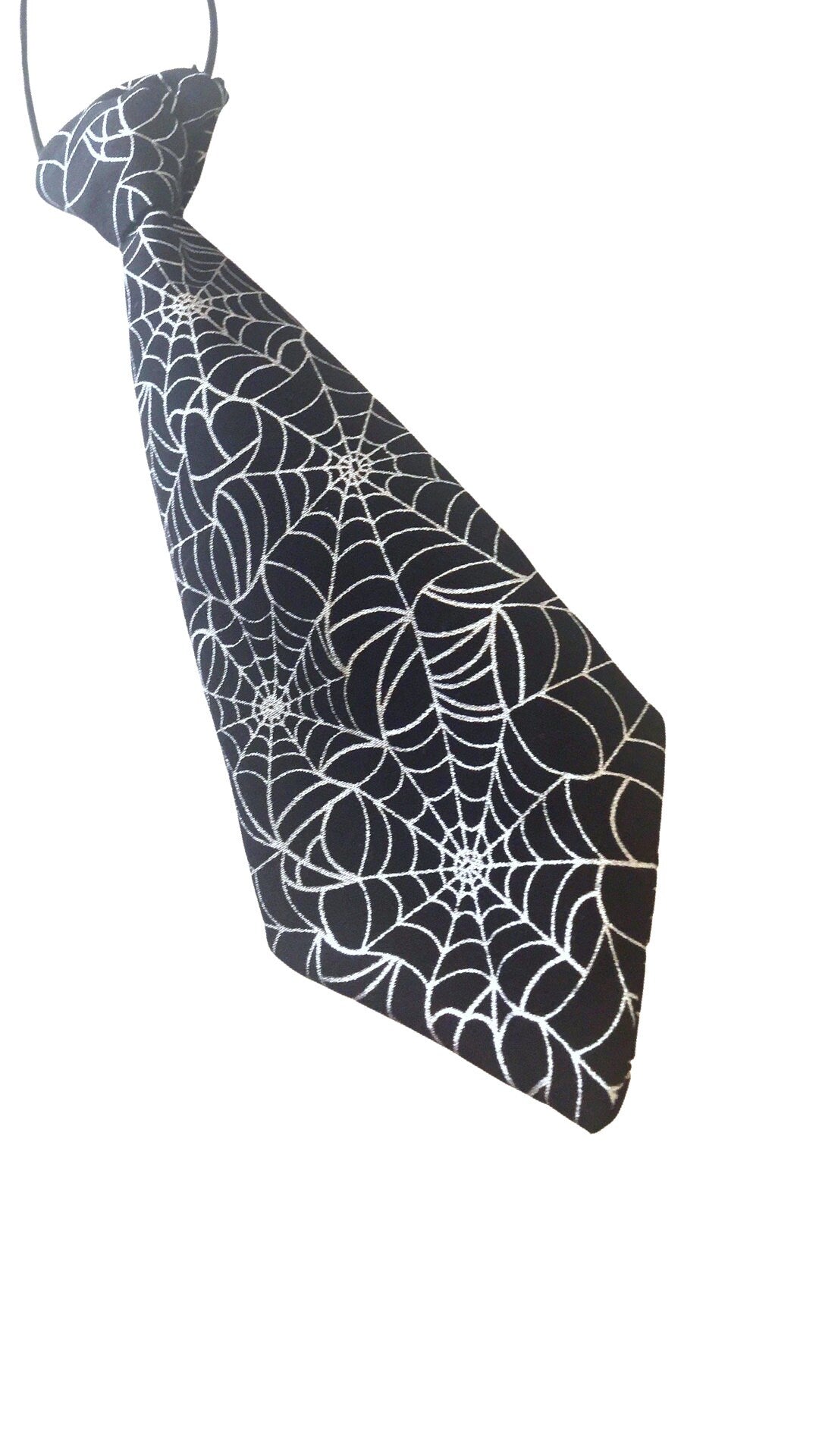 Boys halloween tie, Baby spiderweb tie, halloween tie, Black tie, Boys Photo prop, black web tie, spiderweb adult tie, adult tie, kids tie