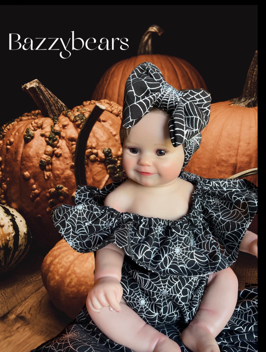 Spooky One Birthday Outfit for 1 Year Old Girl | Cute Spider web Ghost Birthday Romper | Baby Girl Halloween Cake Smash