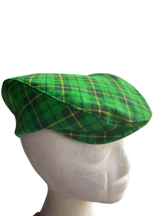 Green Linen Flat Cap, Peaky Blinders Hat, Baker Boy M Hat,Irish flat cap, Gatsby Hat, Summer Men Hat, Christmas flat cap, golfing hat,