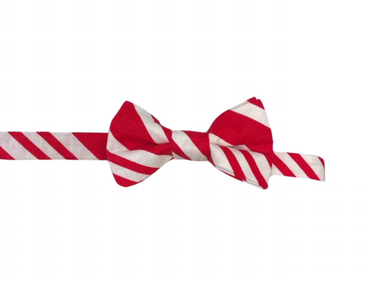 Christmas Pattern Bow Tie,Candy cane Bow tie,Christmas Tree Bow Ties, Men's Bow tie,Bow Ties For Men,Christmas Gifts,Party Bow tie,Bow ties