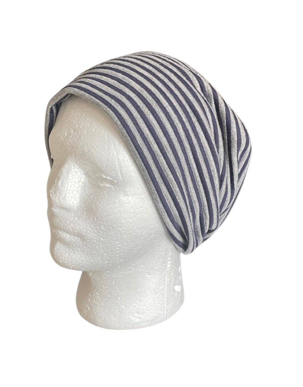 Beanie Cap *dark blue striped* Jersey Baby Kids Young Girls boys men adult