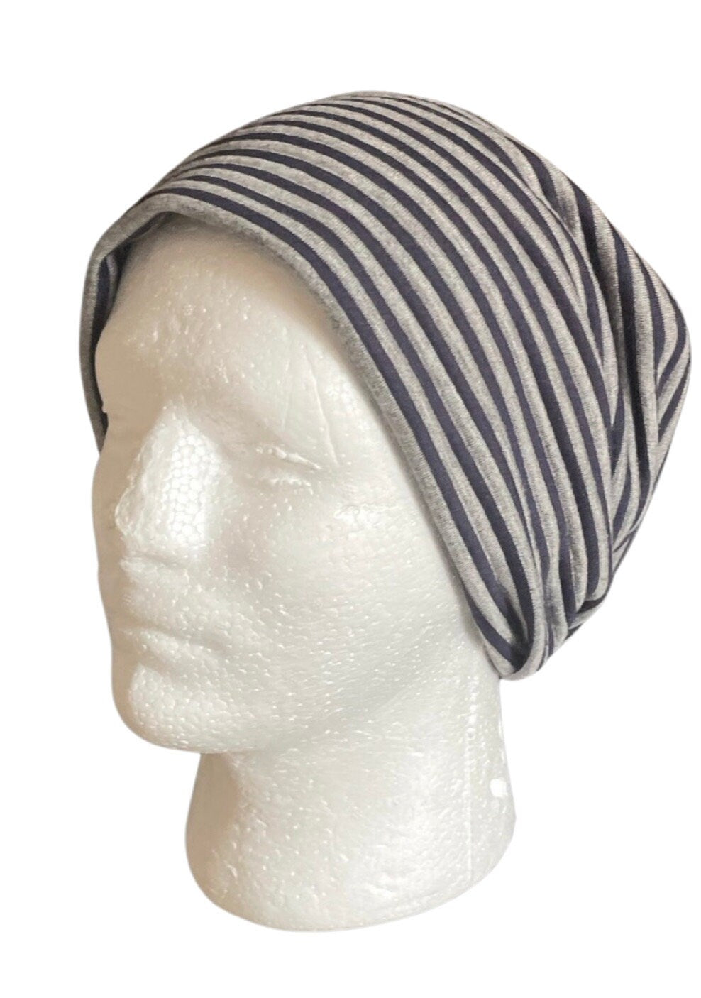 Beanie Cap *dark blue striped* Jersey Baby Kids Young Girls boys men adult