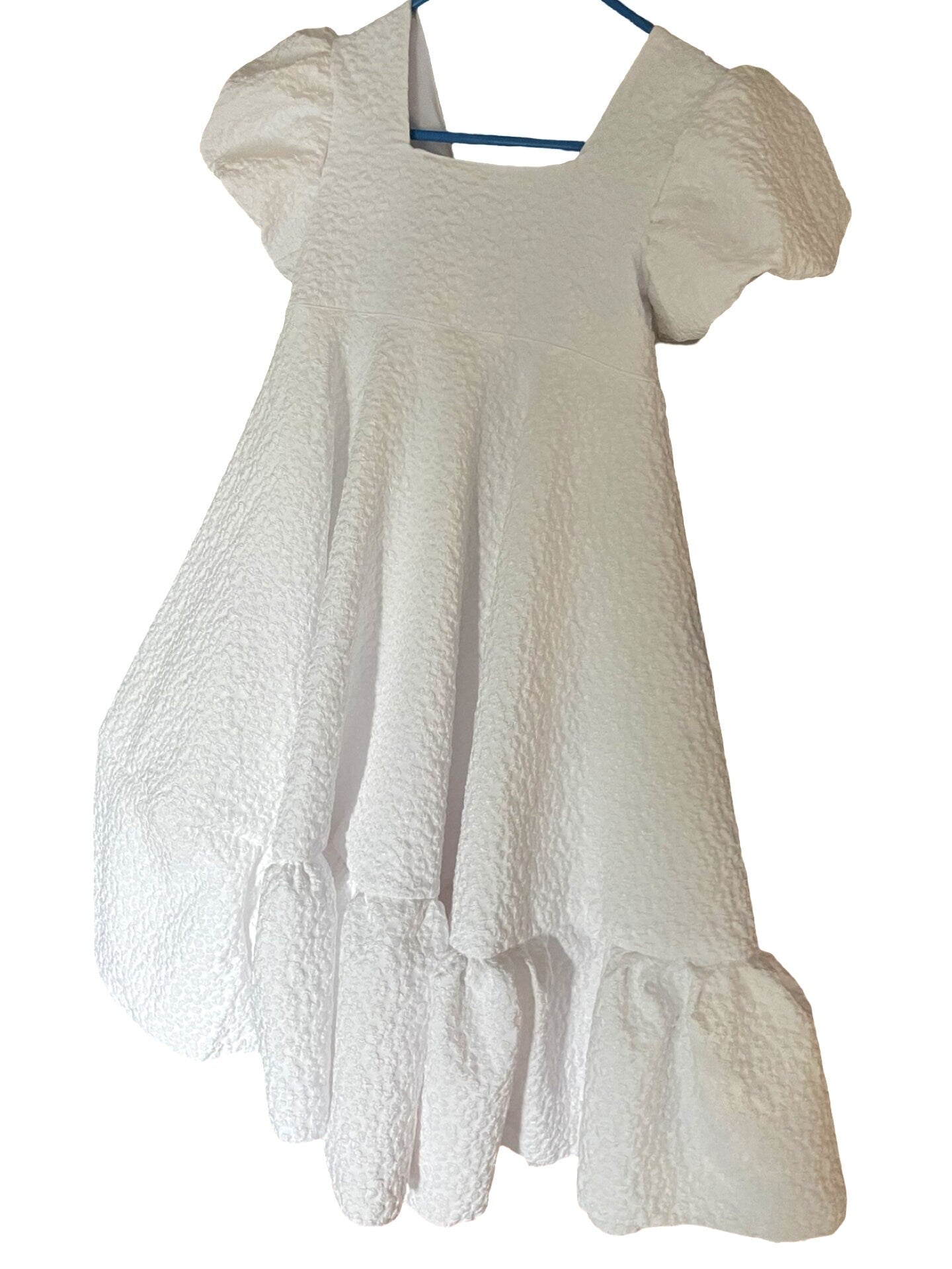 Bohemian flower girl dress, White flower girl dress, rustic flower girl dress, boho flower girl dress, Embroidered flower girl dresses