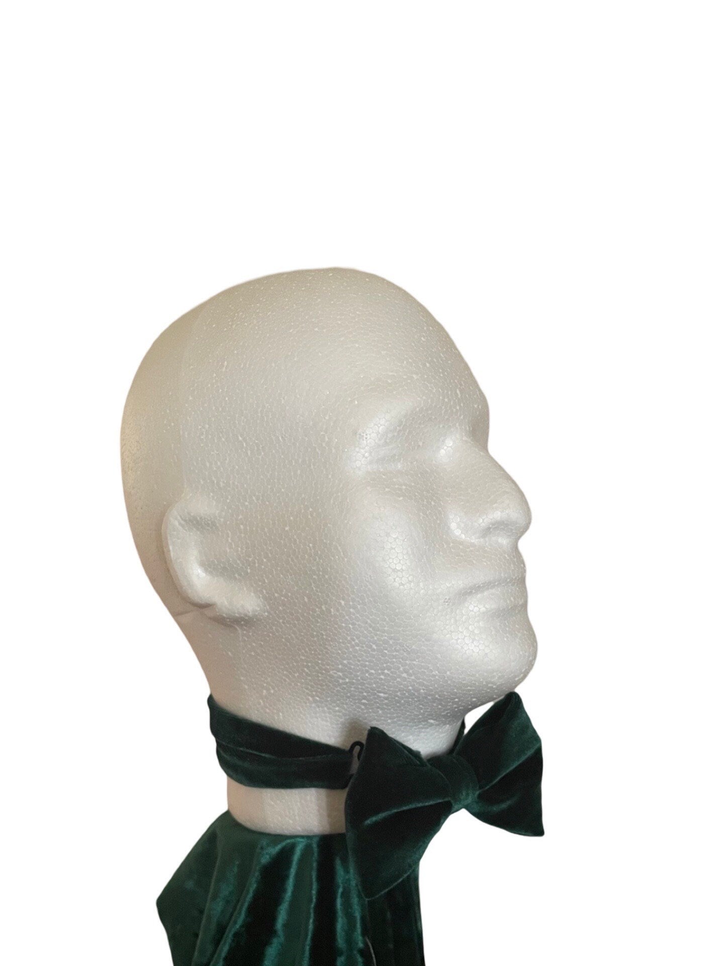 Velvet Bow Tie - Butterfly Bow Tie, Wedding Bow Tie, Groomsmen, Prom & Formal Events. Pre-Tied Bow Tie, Handmade