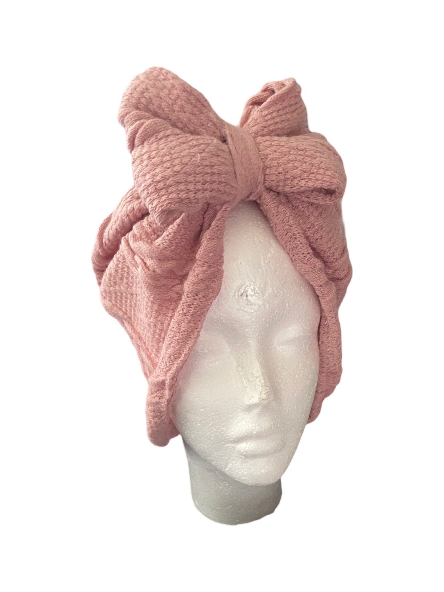 FALL | WINTER stylis and Comfortable Pre-Tied Turban, Hair Protection, Boho turban hat Cable  Knit |Headwrap|boho| chemo gift| winter hat