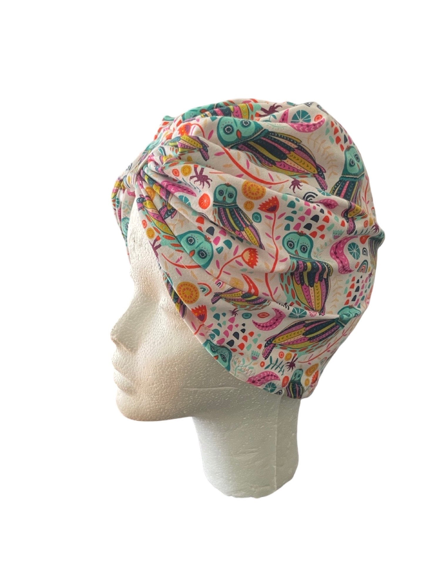 Stylish and Comfortable Pre-Tied owl mystic turban hat