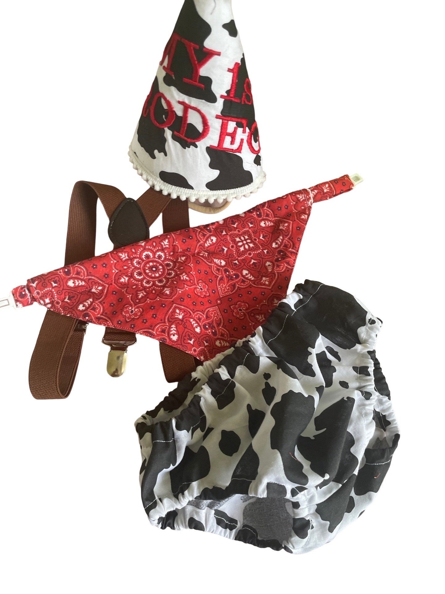 My First Rodeo, Wild One, First Birthday Outfit, Cowboy Party crown farm theme, Cake Smash Photoshoot, Western Country 1st Baby Boy Bloomer