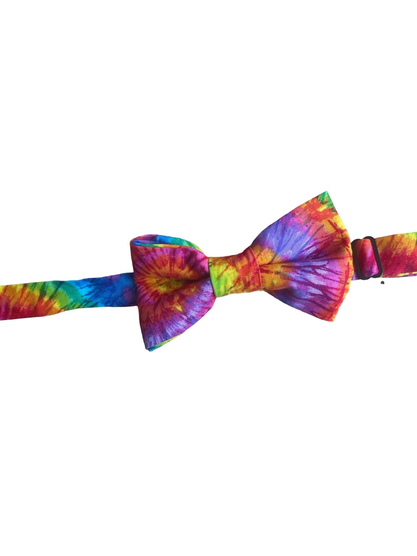 Tie Dye Bow Tie! Cotton Bow Ties. Handmade Fun Colours & Patterns. For Parties, weddings, Work, and Groomsmen. Easy to use.