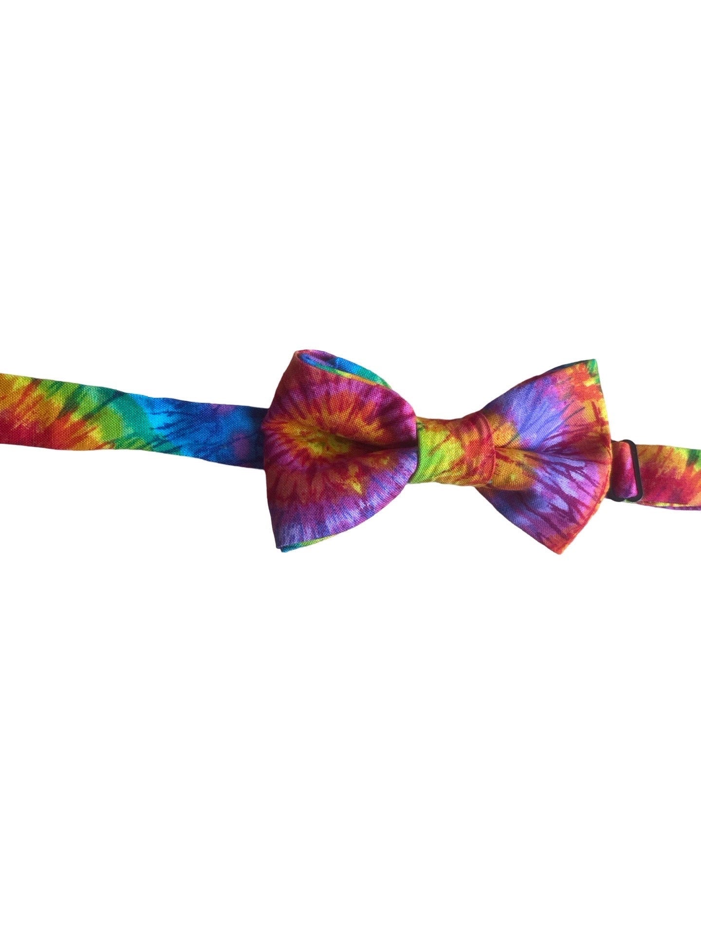 Tie Dye Bow Tie! Cotton Bow Ties. Handmade Fun Colours & Patterns. For Parties, weddings, Work, and Groomsmen. Easy to use.