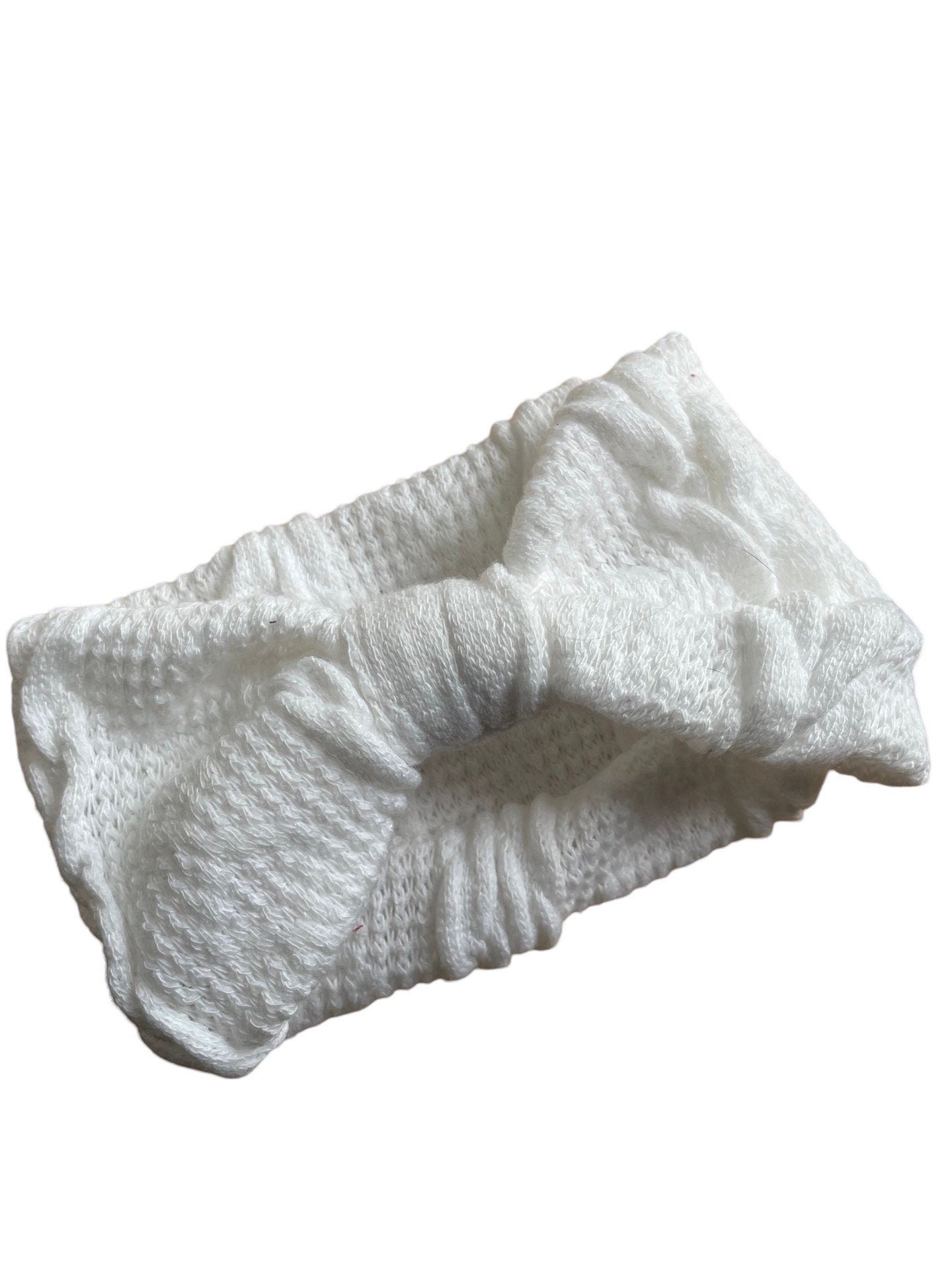 FALL | WINTER stylis and Comfortable Pre-Tied Headwrap, Hair Protection, Boho headband Cable  Knit |Headwrap|boho| chemo gift| ear warmer