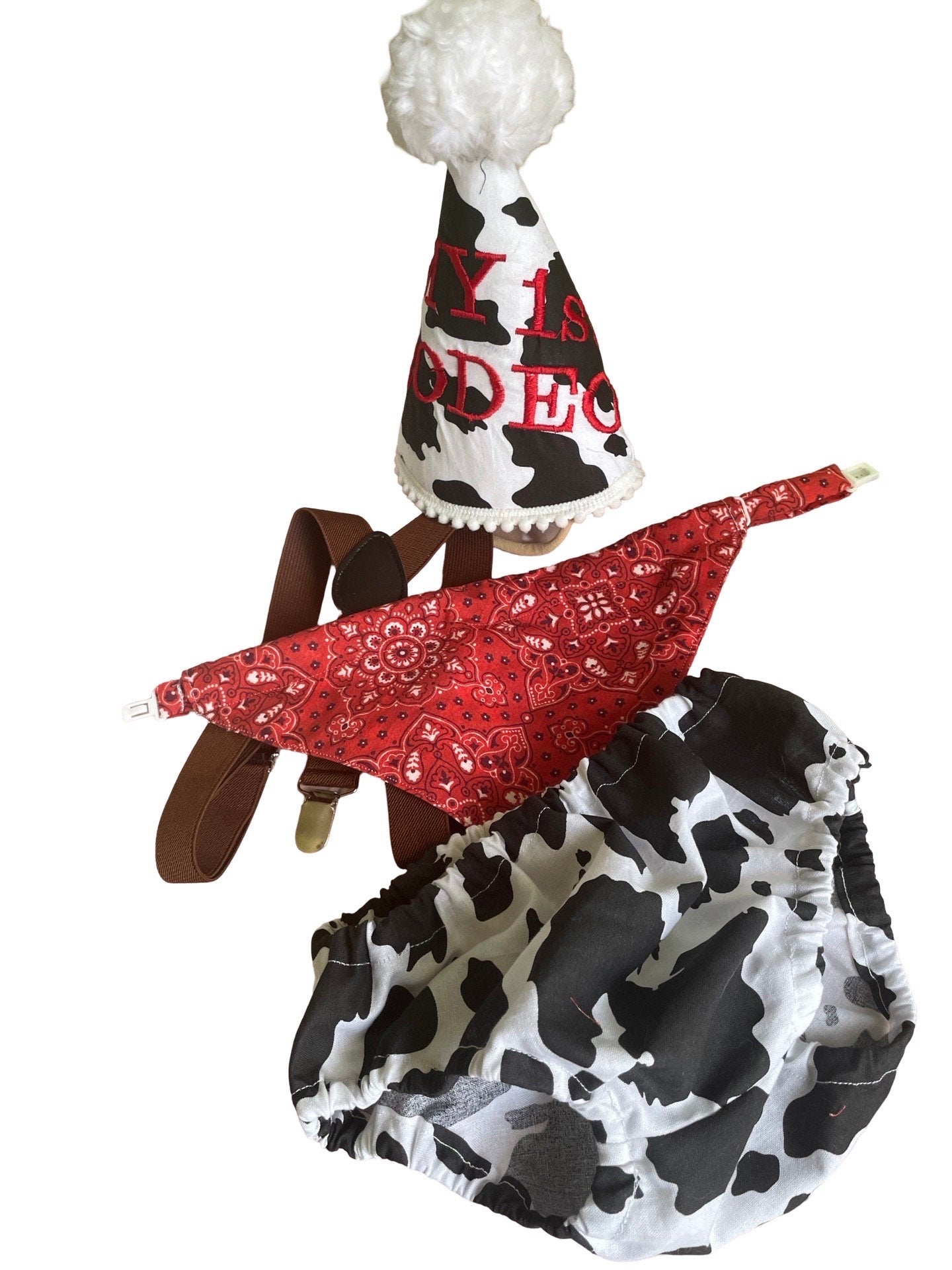 My First Rodeo, Wild One, First Birthday Outfit, Cowboy Party crown farm theme, Cake Smash Photoshoot, Western Country 1st Baby Boy Bloomer