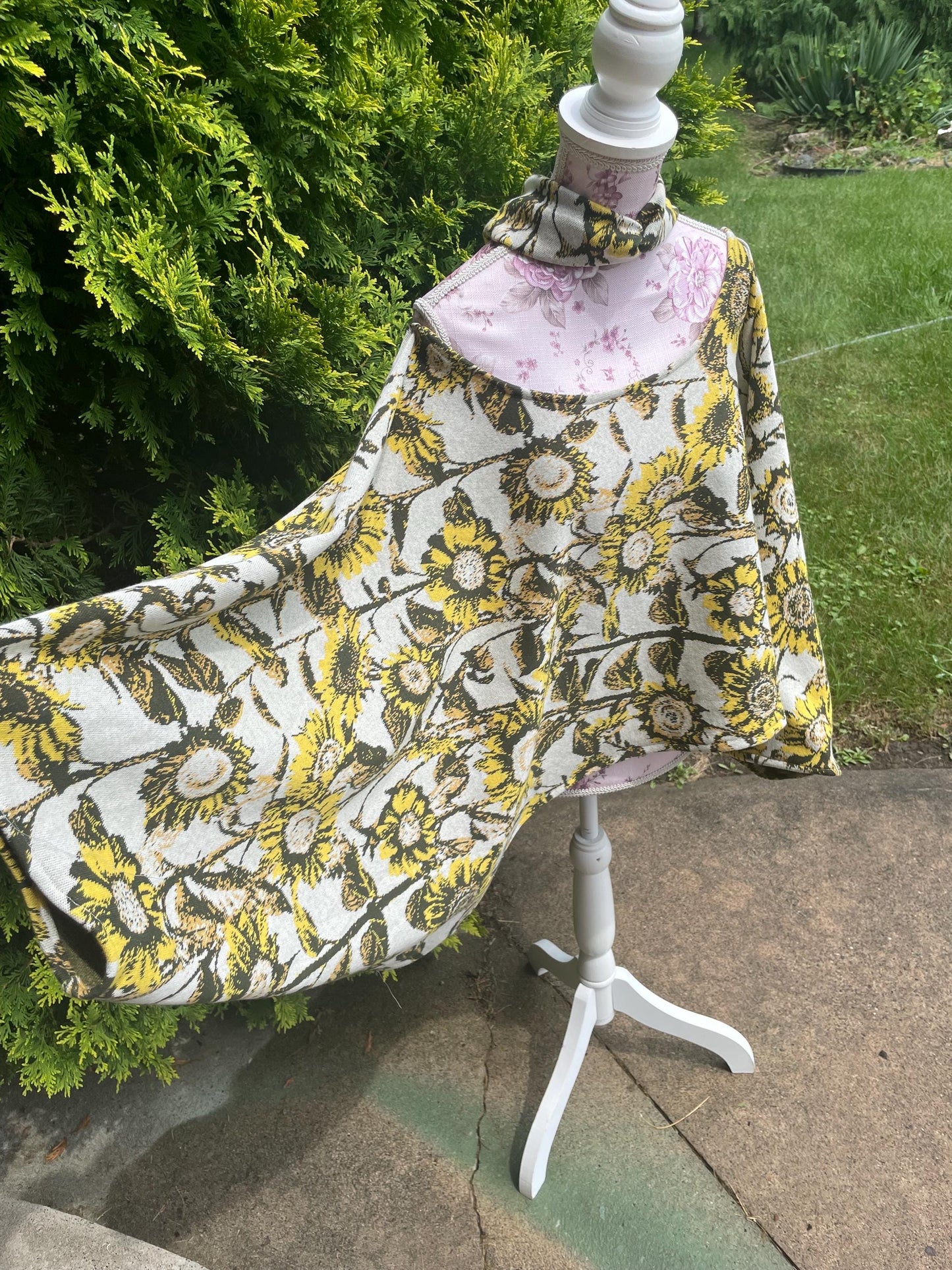 Sunflower Bat wing Off Shoulder Top with oversized sleeves