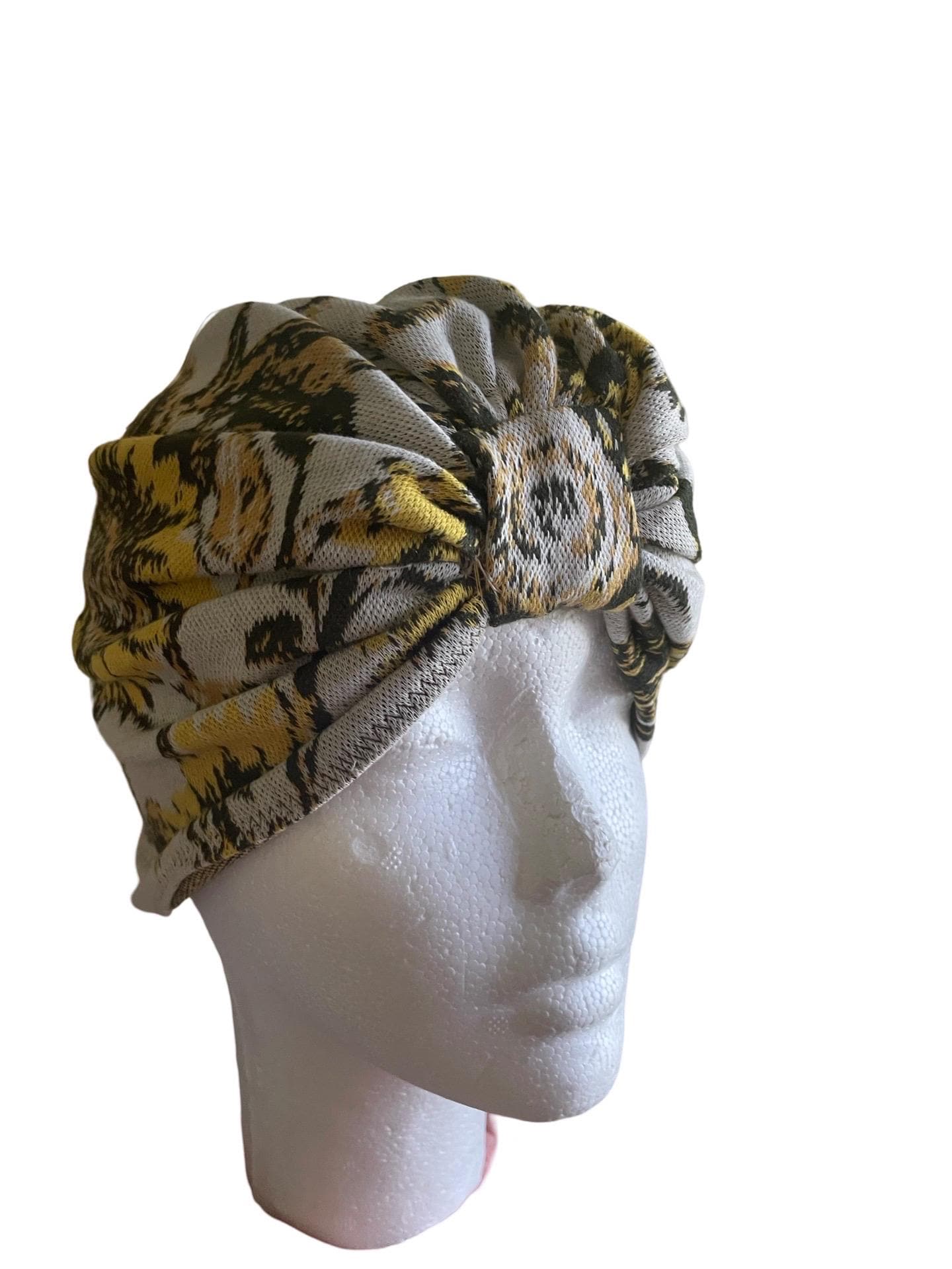 Sunflower 1930s Turban Hat for Women and Girls Turban