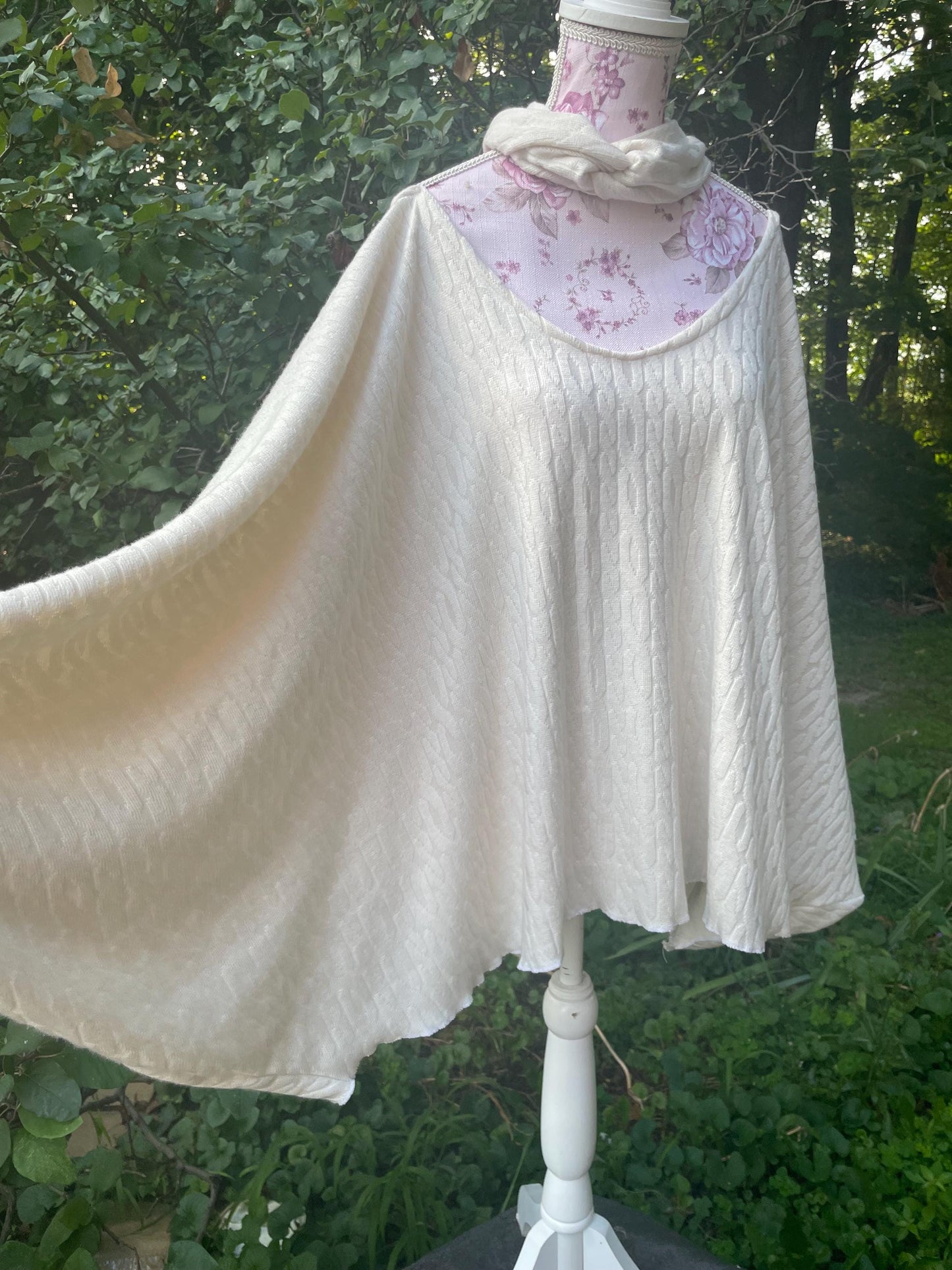 Heritage Lounging Sweater | Wide Sleeved Sweater | Batwing Sleeve | Cable knit sweater | Doleman Style | Bell Sleeves