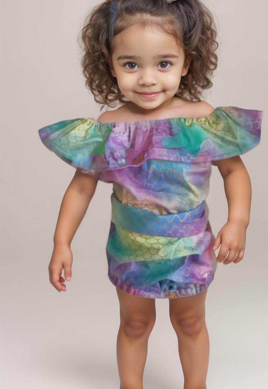 Mermaid First Birthday Outfit, First Birthday Outfit Girl, First Mermaid Birthday ONESIE®, Mint and Purple Birthday, One Birthday, birthday