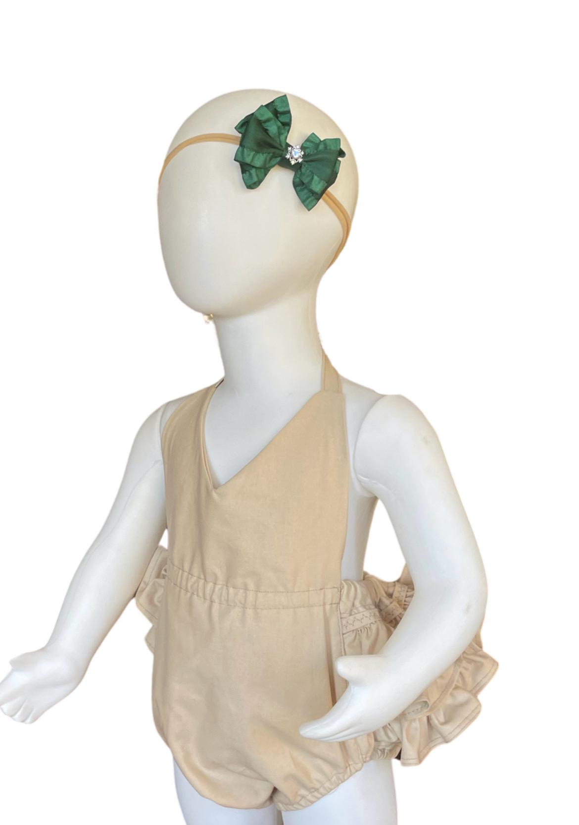 Cake smash outfit girl, cake smash romper, baby girl boho romper, first birthday outfit, smash cake outfit, cotton romper, 1st birthday outf