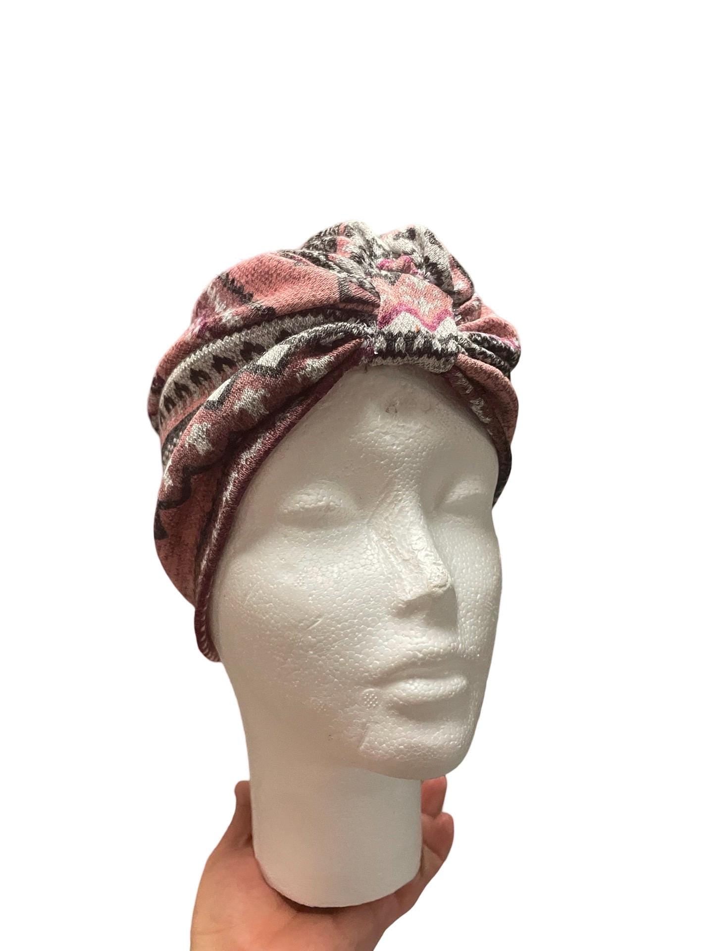4 COLOURS Baby turban, rose turban, warm tone bows, boho, toddler hair cover, girl hair hat, turban hat, cable knit, newborn hat