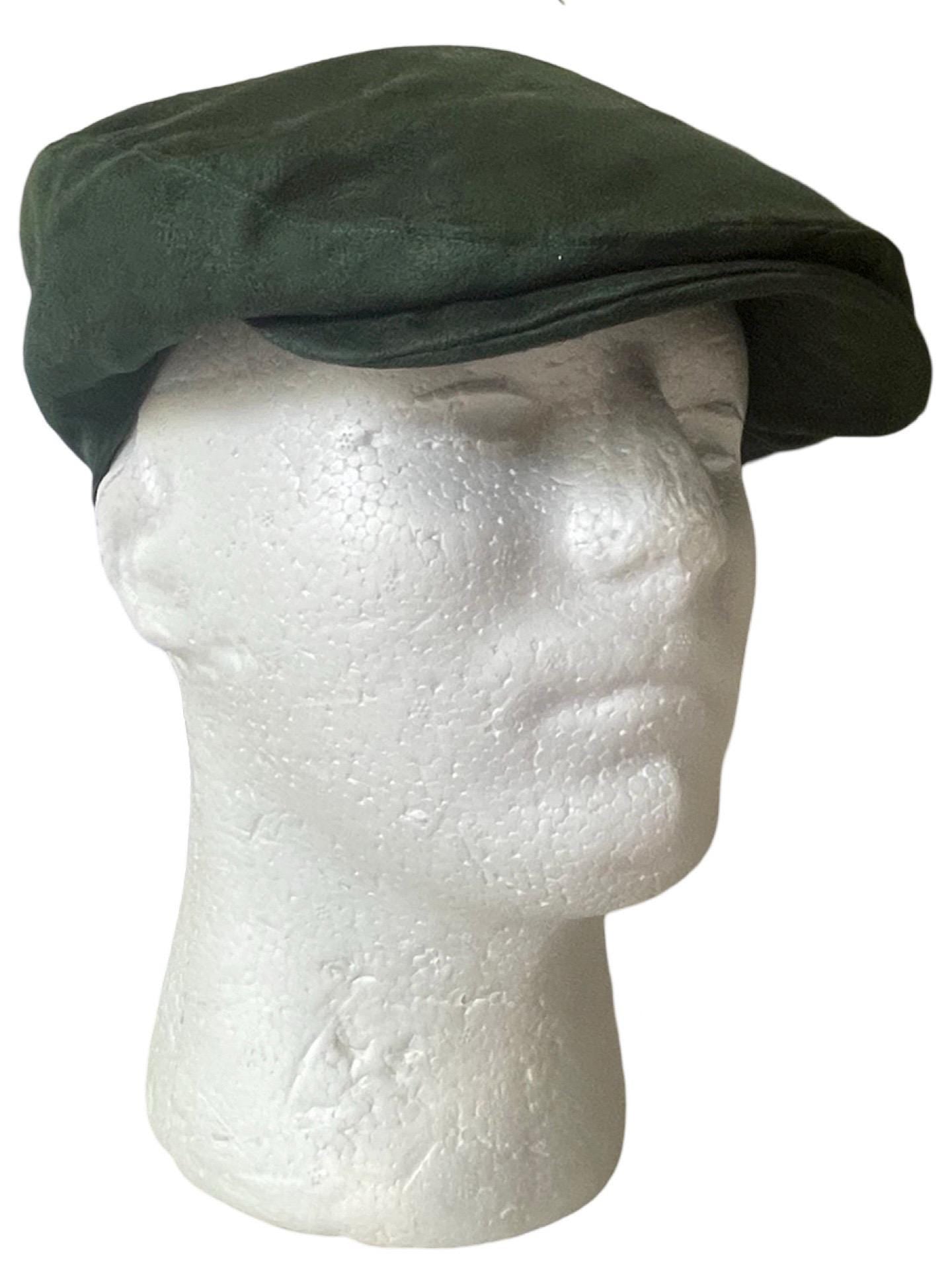Suede Green Flat Cap, Peaky Blinders Inspired, Baker Boy Leather Hat,Irish flat cap, Gatsby Hat, Christmas Men Hat