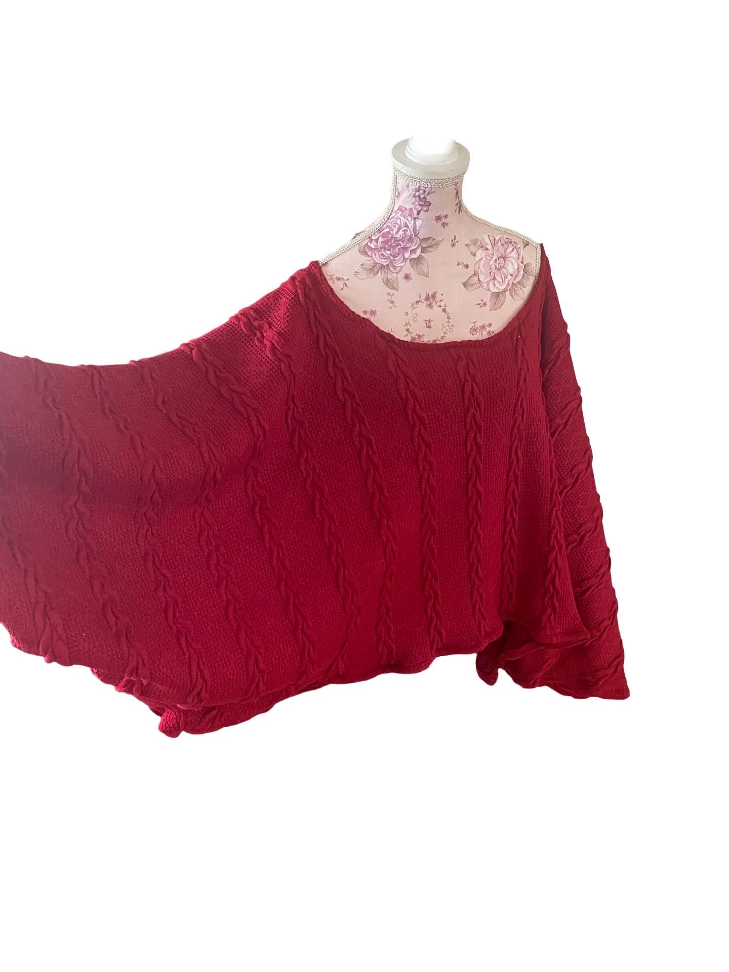 Heritage Lounging Sweater | Wide Sleeved Sweater | Batwing Sleeve | Cable knit sweater | Doleman Style | Bell Sleeves