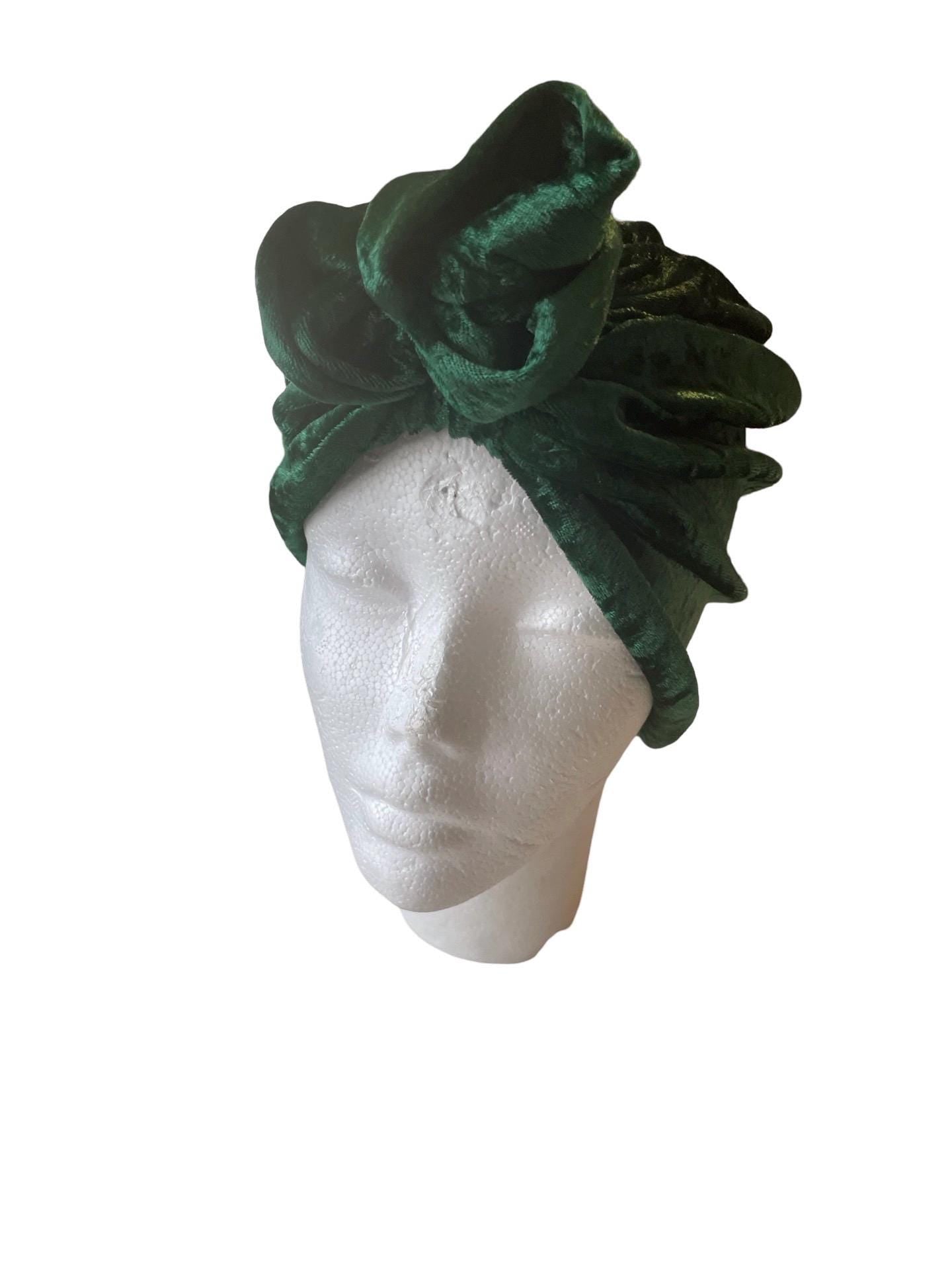 Velvet Turban Hat for Girls & Women | Baby to Adult | Multiple Colours