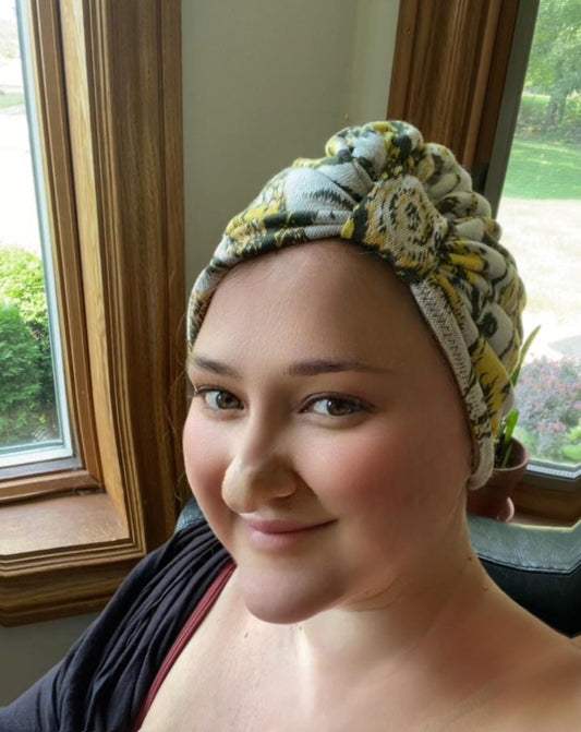 Sunflower Turban Hat | Turban Women | Baby Turban | Girls Turban | Baby Girl Turban | Turban | Chemo Headwear